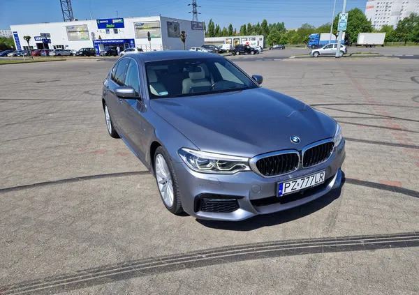 wielkopolskie BMW Seria 5 cena 145900 przebieg: 141072, rok produkcji 2017 z Swarzędz